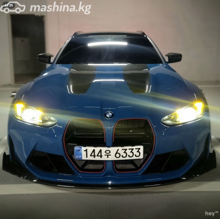 BMW M3 VI (G80) Рестайлинг Competition Package 3.0 AT 4WD