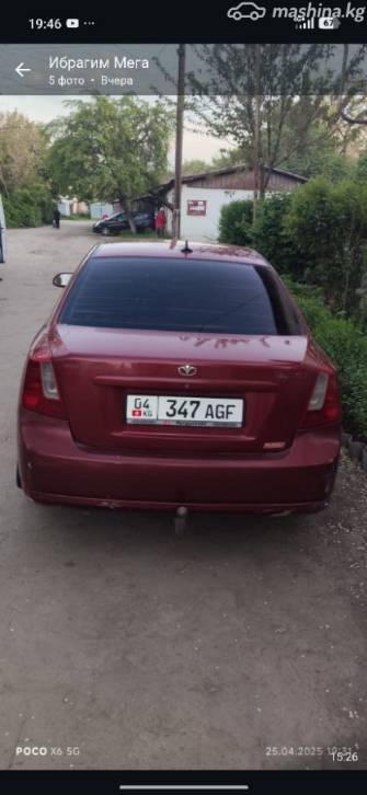 Daewoo Lacetti J200 I 1.6 MT