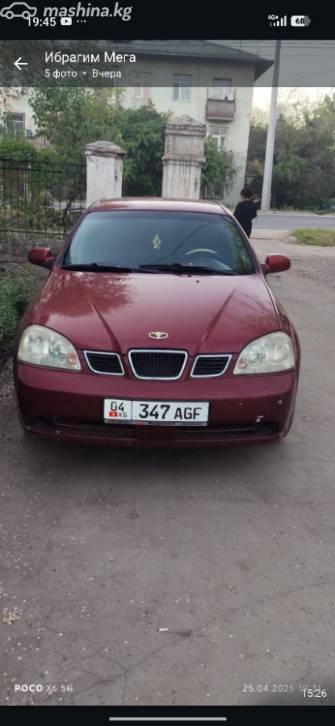 Daewoo Lacetti J200 I 1.6 MT