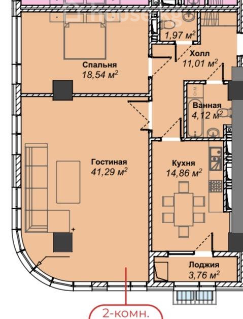 2-комн. кв., 96 м2