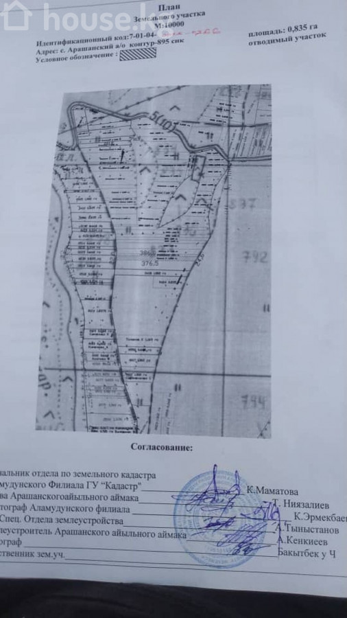 Участок, 85 соток