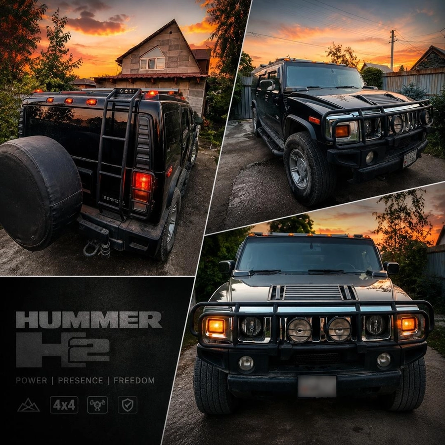 Hummer H2 6.0 AT 4WD