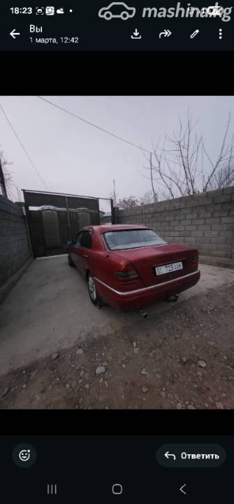 Mercedes-Benz C-Класс I (W202) 180 1.8 MT