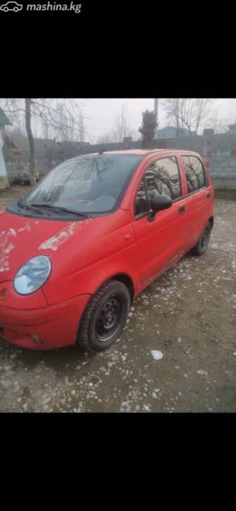 Daewoo Matiz I Рестайлинг 0.8 MT
