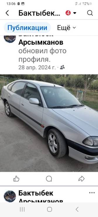 Toyota Avensis I Рестайлинг 2.0 MT