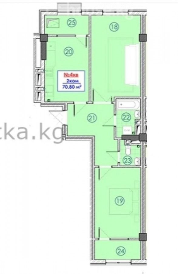 2-комн. кв., 71 м2