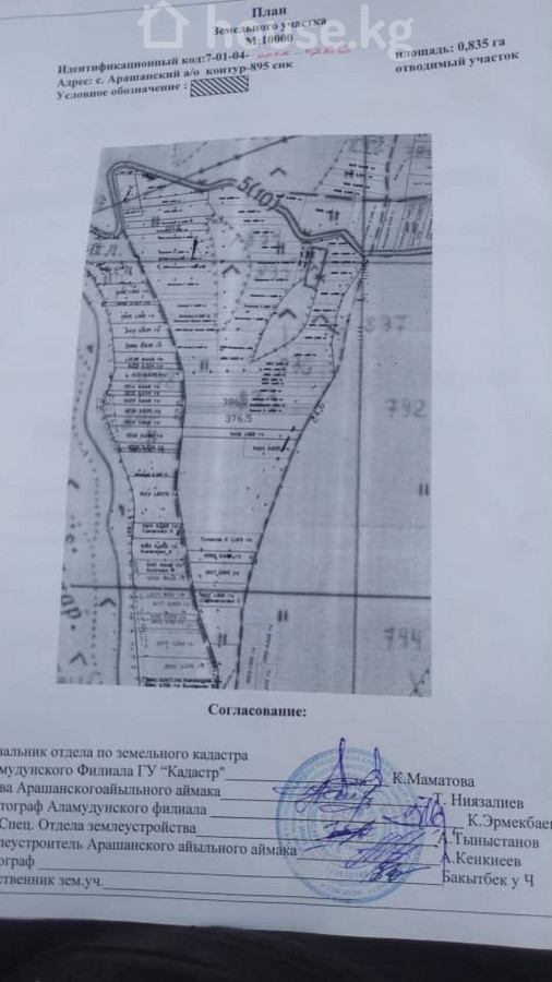 Участок, 83 сотки